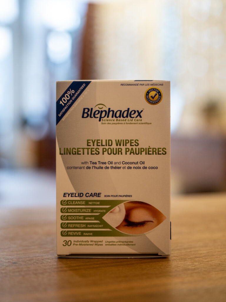 Blephadex Eyelid Wipes 30 Individually Wrapped PreMoistened Wipes • Mt. Pleasant Optometry