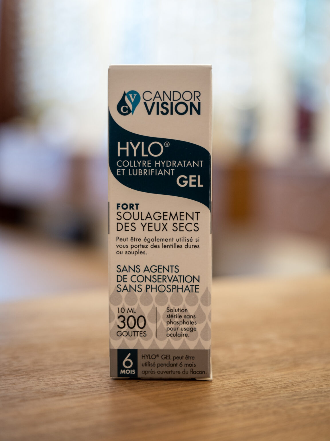 CANDOR VISION HYLO GEL 300 Eye Drops (10ml) • Mt. Pleasant Optometry